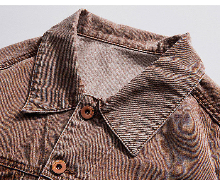 Vintage Denim Jacket Cross