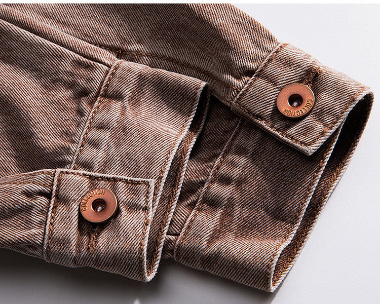 Vintage Denim Jacket Cross