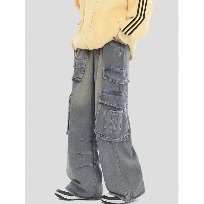 Straight Cargo Jeans