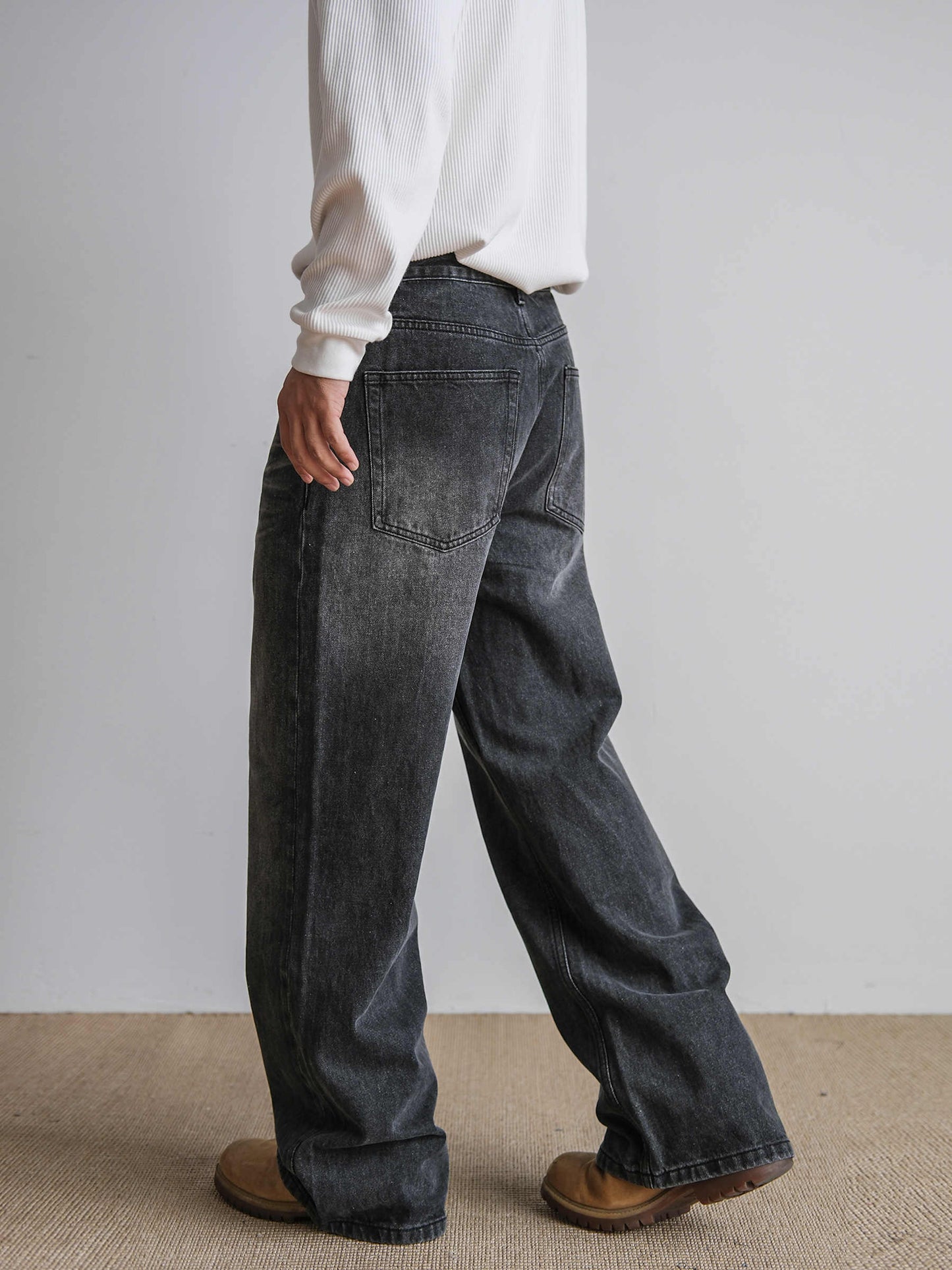 Black Washed Jeans