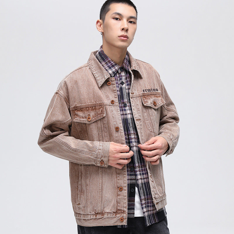 Vintage Denim Jacket Cross