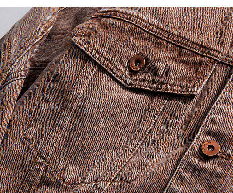 Vintage Denim Jacket Cross