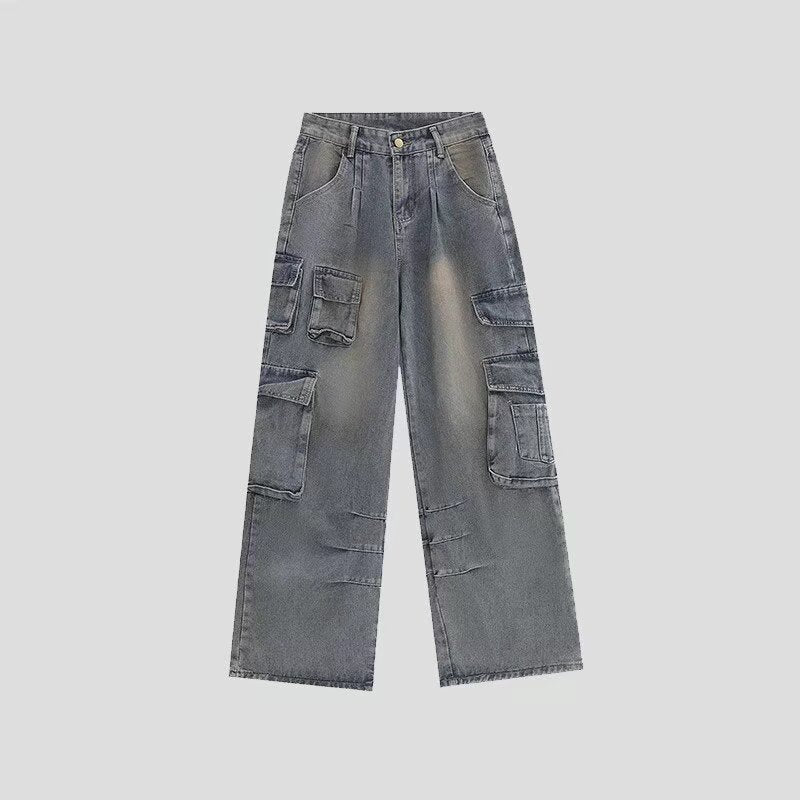 Straight Cargo Jeans
